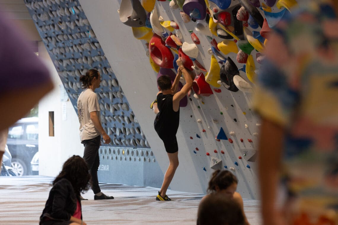 Les cours d’escalade reprennent en septembre !